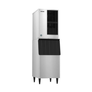 440-KM901MWJB500 950 lb Crescent Cube Ice Machine w/ Bin - 500 lb Storage, Water Cooled, 208-230v...