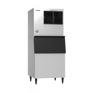 440-KML325MWJB500 385 lb Crescent Cube Ice Machine w/ Bin - 500 lb Storage, Water Cooled, 115v