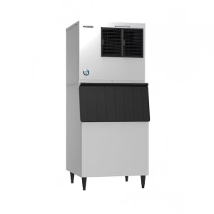 440-KML700MWJB500 665 lb Crescent Cube Ice Machine w/ Bin - 500 lb Storage, Water Cooled, 115v