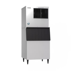 440-KML500MAJB250 442 lb Crescent Cube Ice Machine w/ Bin - 250 lb Storage, Air Cooled, 115v