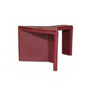 607-PVDS02 Hinge Doorstop - Plastic, Red