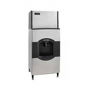 159-CD40030 Floor Model Cube Ice Dispenser - 180 lb Storage - Bucket Fill, 115v