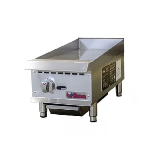 351-IMG12NG 12" Gas Griddle w/ Manual Controls - 3/4" Steel Plate, Natural Gas