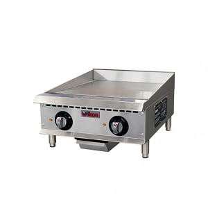351-ITG24E2081 24" Electric Griddle w/ Thermostatic Controls - 1" Steel Plate, 208v/1ph