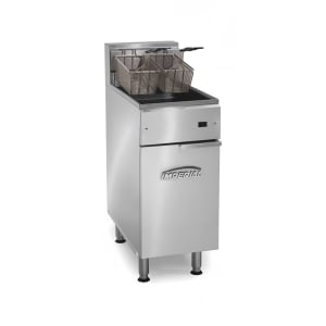 406-IFS50E208 Electric Fryer - (1) 50 lb Vat, Floor Model, 208v/3ph