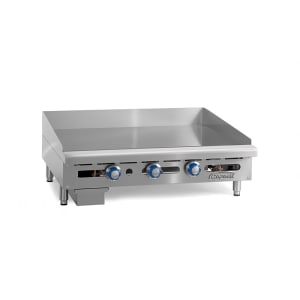 406-ITG36LP 36" Gas Griddle w/ Thermostatic Controls - 1" Steel Plate, Liquid Propane