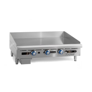 406-ITG48LP 48" Gas Griddle w/ Thermostatic Controls - 1" Steel Plate, Liquid Propane