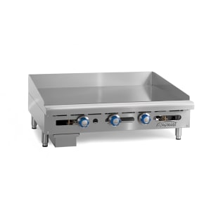 406-ITG60LP 60" Gas Griddle w/ Thermostatic Controls - 1" Steel Plate, Liquid Propane