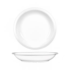 129-BL112 72 oz Round Bristol™ Serving Bowl - Porcelain, Bright White
