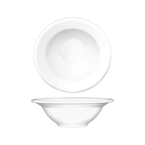 129-BL10 11 oz Round Bristol™ Grapefruit Bowl - Porcelain, Bright White