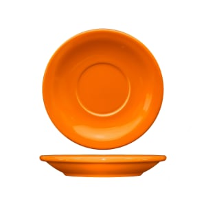 129-CA2O 6" Round Cancun™ Saucer - Ceramic, Orange