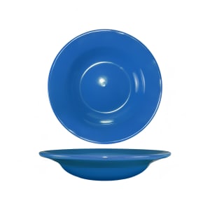129-CA3LB 12 oz Round Cancun™ Soup Bowl - Ceramic, Light Blue