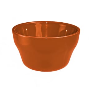 129-CA4O 8 oz Round Cancun™ Bouillon Cup - Ceramic, Orange