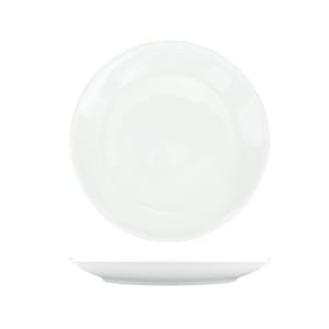 129-BR888 8 7/8" Round Brighton™ Healthcare Plate - Porcelain, European White
