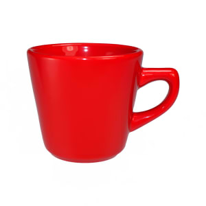 129-CA1CR 7 oz Cancun™ Cup - Ceramic, Crimson Red