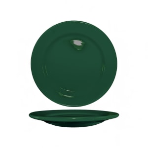 129-CA9G 9 3/4" Round Cancun™ Plate - Ceramic, Green