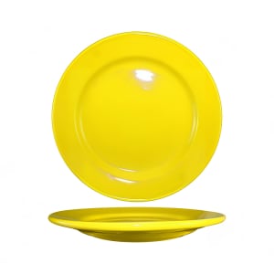 129-CA7Y 7 1/8" Round Cancun™ Plate - Ceramic, Yellow