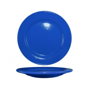 129-CA8LB 9" Round Cancun™ Plate - Ceramic, Light Blue