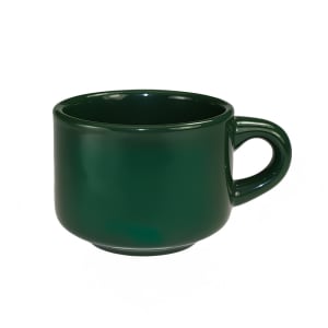 129-CA23G 7 oz Cancun™ Cup - Ceramic, Green