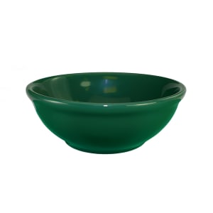 129-CA15G 14 oz Round Cancun™ Oatmeal/Nappie Bowl - Ceramic, Green