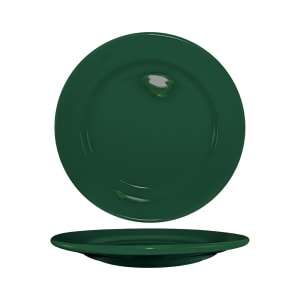 129-CA16G 10 1/4" Round Cancun™ Plate - Ceramic, Green
