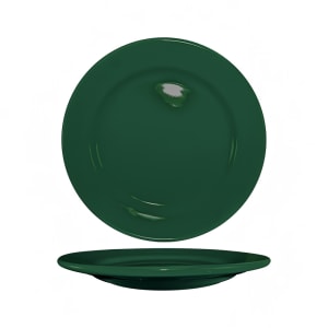 129-CA21G 12" Round Cancun™ Plate - Ceramic, Green