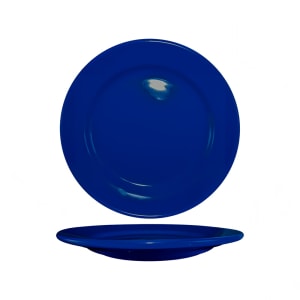 129-CA21CB 12" Round Cancun™ Plate - Ceramic, Cobalt Blue