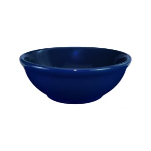 129-CA15CB 14 oz Round Cancun™ Oatmeal/Nappie Bowl - Ceramic, Cobalt Blue