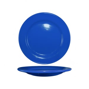 129-CA21LB 12" Round Cancun™ Plate - Ceramic, Light Blue