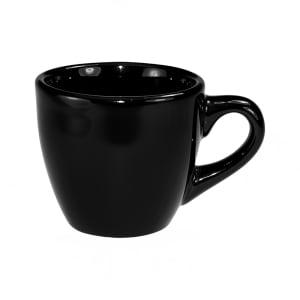129-CA35B 3 1/2 oz Cancun™ A.D. Cup - Ceramic, Black