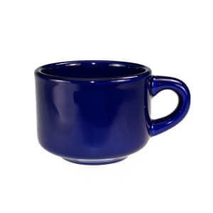 129-CA23CB 7 oz Cancun™ Cup - Ceramic, Cobalt Blue