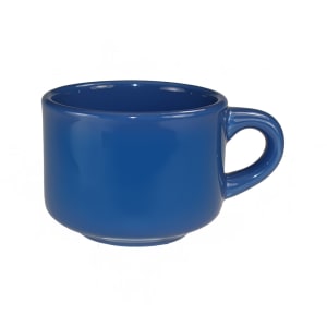 129-CA23LB 7 oz Cancun™ Cup - Ceramic, Light Blue