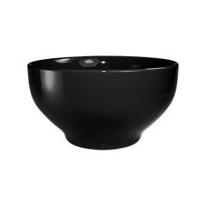 129-CA43B 16 oz Round Cancun™ Bowl - Ceramic, Black