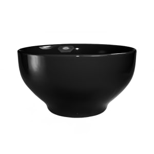 129-CA44B 44 oz Round Cancun™ Bowl - Ceramic, Black