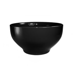 129-CA45B 144 oz Round Cancun™ Bowl - Ceramic, Black