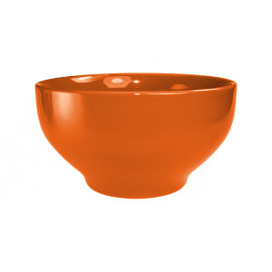 129-CA45O 144 oz Round Cancun™ Bowl - Ceramic, Orange