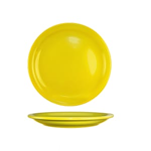 129-CAN9Y 9 1/2" Round Cancun™ Plate - Ceramic, Yellow