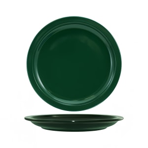 129-CAN8G 9" Round Cancun™ Plate - Ceramic, Green