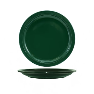 129-CAN9G 9 1/2" Round Cancun™ Plate - Ceramic, Green