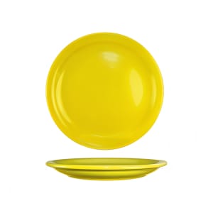 129-CAN7Y 7 1/4" Round Cancun™ Plate - Ceramic, Yellow