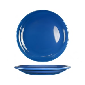 129-CAN8LB 9" Round Cancun™ Plate - Ceramic, Light Blue