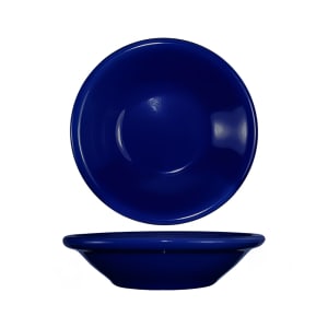 129-CAN11CB 5 oz Round Cancun™ Fruit Bowl - Ceramic, Cobalt Blue