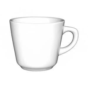 129-DO1 7 oz Dover™ Cup - Porcelain, European White
