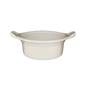 129-CAS6AW 16 oz Round Casserole Dish - Ceramic, American White