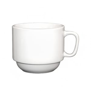 129-DO23 7 oz Dover™ Cup - Porcelain, European White