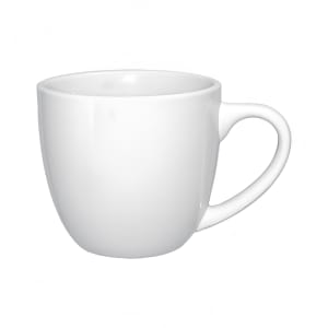 129-DO56 8 oz Dover™ Cappuccino Cup - Porcelain, European White