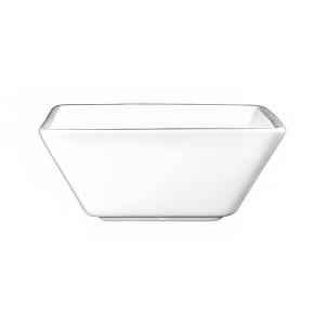 129-EL15 15 oz Square Elite™ Bowl - Porcelain, Bright White
