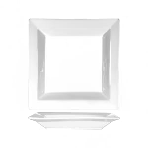 129-EL13 18 oz Square Elite™ Pasta/Soup Bowl - Porcelain, Bright White