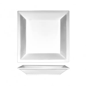 129-EL120 36 oz Square Elite™ Pasta/Soup Bowl - Porcelain, Bright White