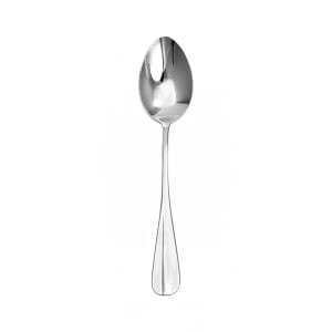 129-FBA114 7 3/8" Dessert Spoon with 18/0 Stainless Grade, Baguette Pattern